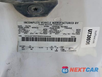 Zdjęcie 12 z 12 samochodu: 2006 FORD F550 SUPER DUTY UTILITY / SERVICE TRUCK VIN:1FDAF56P56ED35606 - miniatura