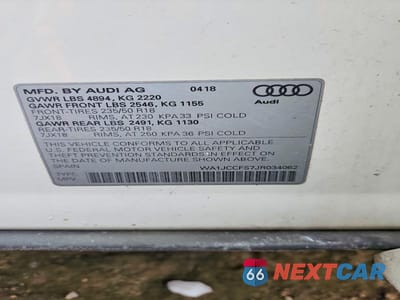 Zdjęcie 13 z 13 samochodu: 2018 AUDI Q3 PREMIUM PLUS VIN:WA1JCCFS7JR034062 - miniatura