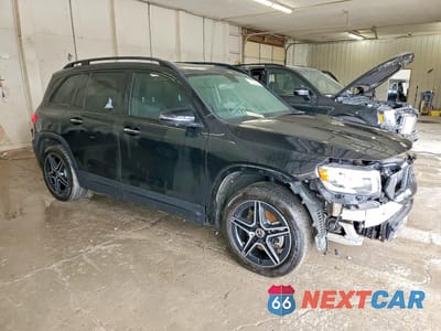 Czwarte zdjęcie samochodu z boku: 2022 MERCEDES-BENZ GLB 250 4MATIC VIN:W1N4M4HB3NW233211 - miniatura