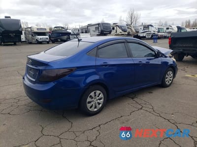 Trzecie zdjęcie samochodu z tyłu: 2016 HYUNDAI ACCENT SE VIN:KMHCT4AEXGU999070 - miniatura