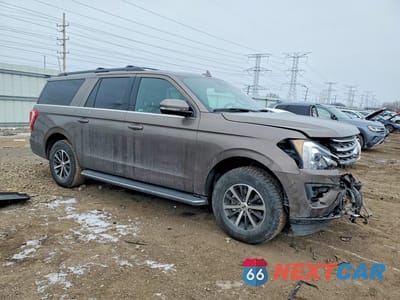 Czwarte zdjęcie samochodu z boku: 2019 FORD EXPEDITION MAX XLT VIN:1FMJK1JT7KEA51980 - miniatura