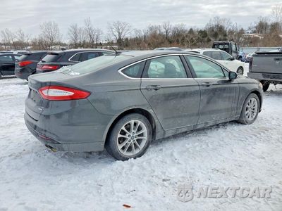 Trzecie zdjęcie samochodu z tyłu: 2016 FORD FUSION SE VIN:3FA6P0HD7GR277290 - miniatura