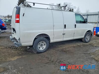 Trzecie zdjęcie samochodu z tyłu: 2023 CHEVROLET EXPRESS G2500 VIN:1GCWGAFP4P1246909 - miniatura