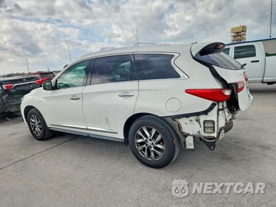 Trzecie zdjęcie samochodu z tyłu: 2014 INFINITI QX60 VIN:5N1AL0MN7EC510915 - miniatura