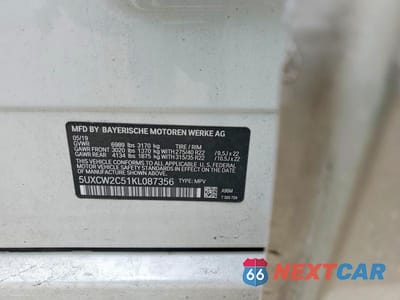 Zdjęcie 13 z 13 samochodu: 2019 BMW X7 XDRIVE40I VIN:5UXCW2C51KL087356 - miniatura