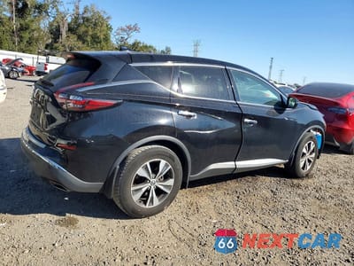 Trzecie zdjęcie samochodu z tyłu: 2020 NISSAN MURANO S VIN:5N1AZ2AS0LN149873 - miniatura