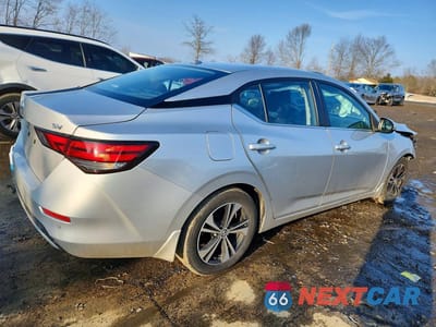 Trzecie zdjęcie samochodu z tyłu: 2022 NISSAN SENTRA SV VIN:3N1AB8CV6NY229450 - miniatura