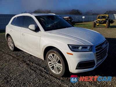 Czwarte zdjęcie samochodu z boku: 2018 AUDI Q5 VIN:WA1BNAFY3J2111087 - miniatura