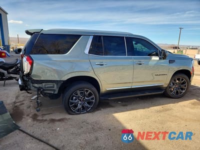 Trzecie zdjęcie samochodu z tyłu: 2023 GMC YUKON SLT VIN:1GKS2BKD4PR362485 - miniatura