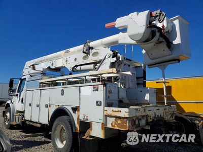 Trzecie zdjęcie samochodu z tyłu: 2015 FREIGHTLINER BUSINESS CLASS M2 BUCKET TRUCK VIN:1FVACXDT4FHGK2806 - miniatura
