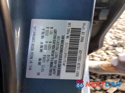 Zdjęcie 12 z 13 samochodu: 2014 MAZDA 6 TOURING VIN:JM1GJ1V64E1151410 - miniatura