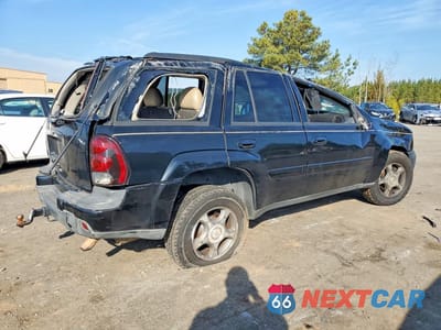 Trzecie zdjęcie samochodu z tyłu: 2005 CHEVROLET TRAILBLAZER LS VIN:1GNDS13S852301505 - miniatura