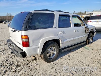 Trzecie zdjęcie samochodu z tyłu: 2002 CHEVROLET TAHOE C1500 VIN:1GNEC13Z42J259625 - miniatura