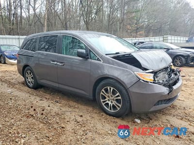 Czwarte zdjęcie samochodu z boku: 2013 HONDA ODYSSEY EXL VIN:5FNRL5H67DB014229 - miniatura
