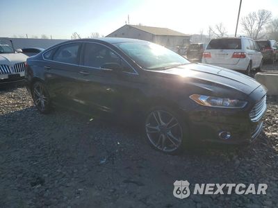 Czwarte zdjęcie samochodu z boku: 2014 FORD FUSION TITANIUM VIN:3FA6P0D97ER206654 - miniatura