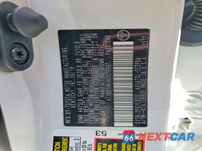 Zdjęcie 12 z 12 samochodu: 2019 TOYOTA CAMRY XSE VIN:4T1B61HK4KU276997 - miniatura