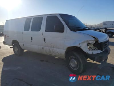 Czwarte zdjęcie samochodu z boku: 2003 FORD ECONOLINE E250 VAN VIN:1FTNS24L63HB45436 - miniatura