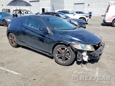 Czwarte zdjęcie samochodu z boku: 2011 HONDA CR-Z VIN:JHMZF1D43BS001495 - miniatura