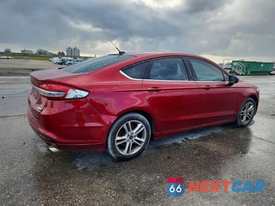 Trzecie zdjęcie samochodu z tyłu: 2018 FORD FUSION SE VIN:3FA6P0HD0JR238418 - miniatura