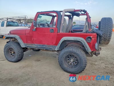 Drugie zdjęcie samochodu z przodu: 1999 JEEP WRANGLER / TJ SPORT VIN:1J4FY19S5XP437839 - miniatura
