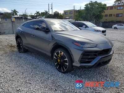 Czwarte zdjęcie samochodu z boku: 2020 LAMBORGHINI URUS VIN:ZPBUA1ZL6LLA07743 - miniatura