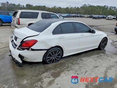 Trzecie zdjęcie samochodu z tyłu: 2019 MERCEDES-BENZ C 43 AMG VIN:55SWF6EB3KU300799 - miniatura