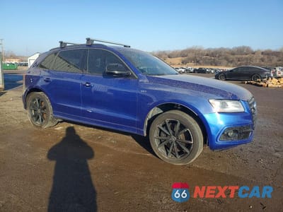 Czwarte zdjęcie samochodu z boku: 2017 AUDI SQ5 PREMIUM PLUS VIN:WA1CCAFP5HA039956 - miniatura
