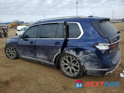 Drugie zdjęcie samochodu z przodu: 2023 BMW X7 XDRIVE40I VIN:5UX23EM01P9P59199 - miniatura