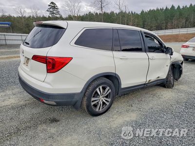 Trzecie zdjęcie samochodu z tyłu: 2018 HONDA PILOT EX VIN:5FNYF5H32JB021223 - miniatura