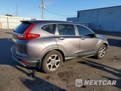 Trzecie zdjęcie samochodu z tyłu: 2018 HONDA CR-V EX VIN:7FARW1H50JE009199 - miniatura