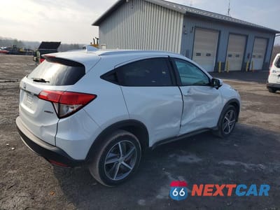 Trzecie zdjęcie samochodu z tyłu: 2021 HONDA HR-V EX VIN:3CZRU6H59MM717248 - miniatura