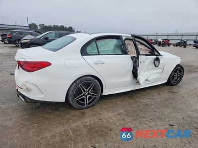 Trzecie zdjęcie samochodu z tyłu: 2023 MERCEDES-BENZ C 300 4MATIC VIN:W1KAF4HB7PR147735 - miniatura