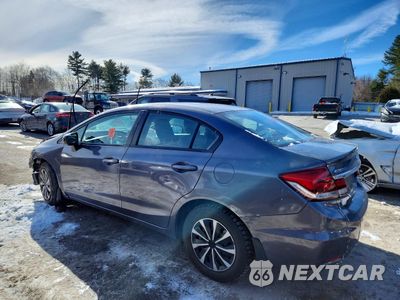 Drugie zdjęcie samochodu z przodu: 2014 HONDA CIVIC LX VIN:19XFB2F55EE218260 - miniatura