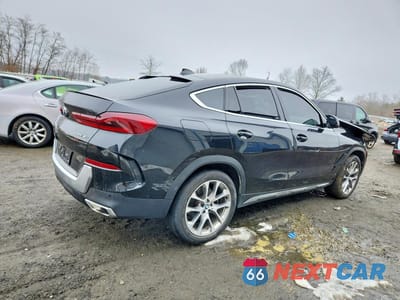 Trzecie zdjęcie samochodu z tyłu: 2020 BMW X6 XDRIVE40I VIN:5UXCY6C0XL9C72500 - miniatura