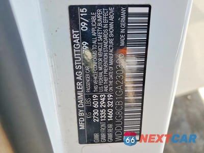 Zdjęcie 12 z 12 samochodu: 2016 MERCEDES-BENZ S 550 VIN:WDDUG8CB1GA230326 - miniatura
