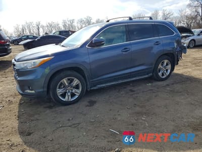 2014 TOYOTA HIGHLANDER LIMITED 5TDDKRFH4ES005803 - główne zdjęcie licytacji z USA - miniatura