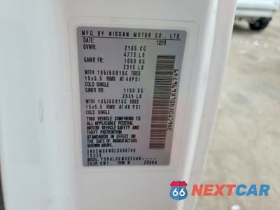 Zdjęcie 12 z 12 samochodu: 2020 NISSAN NV200 2.5S VIN:3N6CM0KN0LK696749 - miniatura