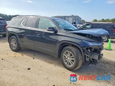 Czwarte zdjęcie samochodu z boku: 2022 CHEVROLET TRAVERSE LT VIN:1GNERGKW7NJ155787 - miniatura