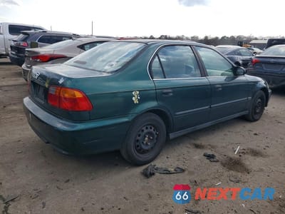 Trzecie zdjęcie samochodu z tyłu: 1999 HONDA CIVIC LX VIN:1HGEJ6579XL020222 - miniatura
