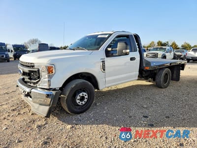 2022 FORD F350 SUPER DUTY FLATBED TRUCK 1FDRF3G60NEE17240 - główne zdjęcie licytacji z USA - miniatura