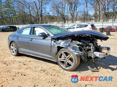 Czwarte zdjęcie samochodu z boku: 2021 AUDI A5 PREMIUM 45 VIN:WAUDACF5XMA013063 - miniatura