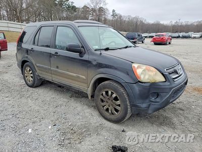 Czwarte zdjęcie samochodu z boku: 2006 HONDA CR-V EX VIN:SHSRD78846U402170 - miniatura