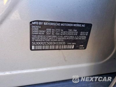 Zdjęcie 13 z 13 samochodu: 2014 BMW X5 SDRIVE35I VIN:5UXKR2C50E0H33935 - miniatura