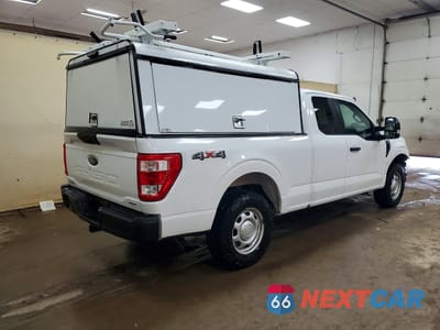 Trzecie zdjęcie samochodu z tyłu: 2021 FORD F150 SUPER CAB VIN:1FTEX1EP8MKF02911 - miniatura