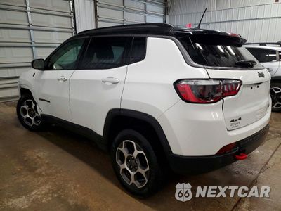 Drugie zdjęcie samochodu z przodu: 2022 JEEP COMPASS TR VIN:3C4NJDDB7NT128204 - miniatura