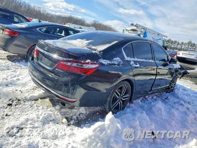 Trzecie zdjęcie samochodu z tyłu: 2017 HONDA ACCORD SPORT VIN:1HGCR2F51HA249805 - miniatura