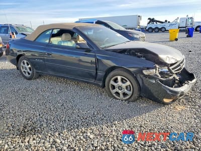 Czwarte zdjęcie samochodu z boku: 2000 TOYOTA CAMRY SOLARA SE VIN:2T1FF28P1YC381090 - miniatura