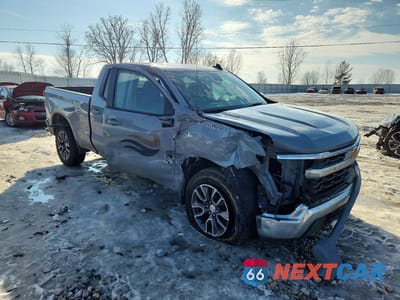 Czwarte zdjęcie samochodu z boku: 2024 CHEVROLET SILVERADO K1500 LT-L VIN:1GCRDKEK2RZ345346 - miniatura