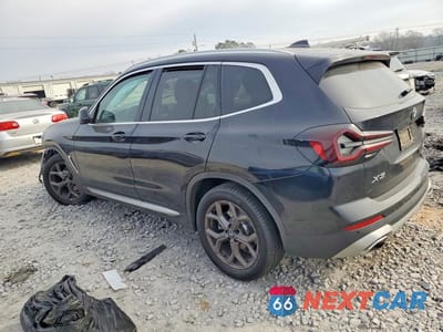 Drugie zdjęcie samochodu z przodu: 2022 BMW X3 SDRIVE30I VIN:5UX43DP02N9J20003 - miniatura