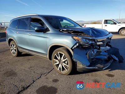 Czwarte zdjęcie samochodu z boku: 2019 HONDA PILOT ELITE VIN:5FNYF6H02KB012292 - miniatura